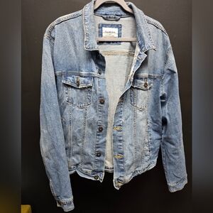 Distressed Mens Goodfellow & Co Blue Denim Jacket